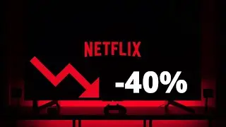 Анализ акций Netflix (nflx) скидка на 41% | стоит ли покупать акции нетфликс на падении ???