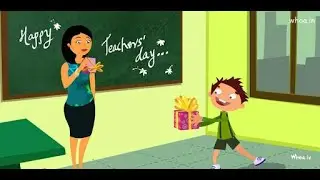 Teachers Day Animated Video | Animated Video | Happy Teachers Day | #19