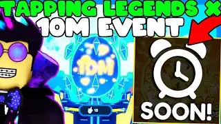 PRZESZEDŁEM CAŁE TAPPING LEGENDS X NA JEDNYM ODCINKU! NOWY EVENT 10M! ROBLOX