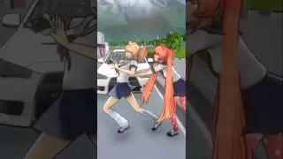 Osana Gets Rid of Raibaru by Car! (Yandere Simulator) 
