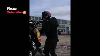 Heaven Stunt By Harley Davidson 😱🔥 SUBSCRIBE 😍 I Will Be Motivated ❤️ #status