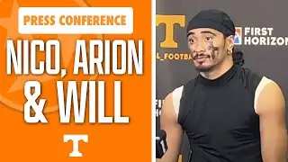 Tennessee Football's Nico Iamaleava, Arion Carter and Will Brooks detail win over Kentucky I GBO