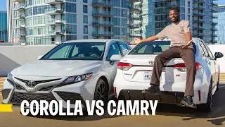 2024 Toyota Corolla vs. Camry Comparison | Sibling Rivalry!