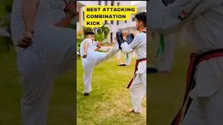 best attacking 🥋 combination kick #Taekwondo #martialarts #trending #shorts #feedshorts #reels💥👊