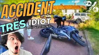 elle CHUTE à l'ARRÊT 🤣 | MOTARDS FRANÇAIS vs QUOTIDIEN #285