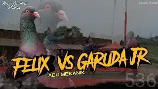 Adu mekanik Garuda jr vs Felix di final Lomba Merpati Kolong Kudus