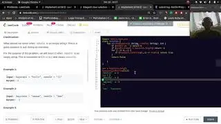 implement strStr()
