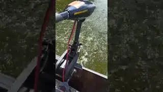 Скорость лодки на одном и том же электромоторе