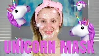 Unicorn Magic Peel Off Mask | Holographic Glitter Facial Review