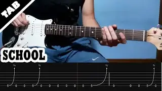 School - Nirvana | Guitar TAB | Lesson | Tutorial