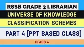 UNIVERSE OF KNOWLEDGE PART-4 RSSB LIBRARIAN GRADE 3 PREPARATION #rssb