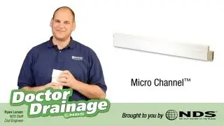 Drainage system for a light rainfall: NDS Micro Channel