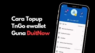 Cara Reload TnGo ewallet Guna DuitNow