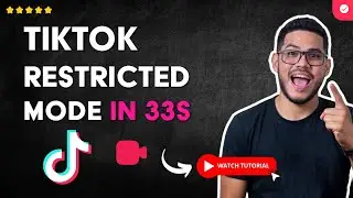 How to DEACTIVATE RESTRICTED MODE on TIKTOK in 33 S