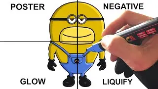 MEGA MINION Dave in 4 Styles #despicableme4 #minions #art #trending