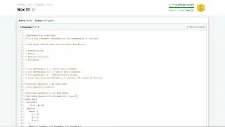 C++ | HackerRank Solutions