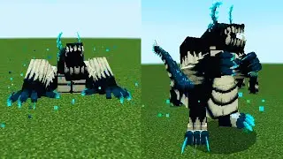 Wardzilla BOSS addon in Minecraft PE - NEW MOD MCPE