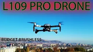 L109 Pro Drone - How To Calibrate, Video Footage, Gps Sensors Accuracy, Props Rotation Speed, Noise
