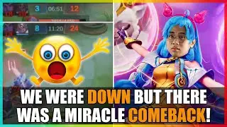 WE WERE ABOUT TO LOSE BUT WE WAITED FOR AN OPENING TO COMEBACK! | MLBB