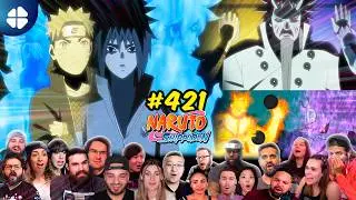 Shippuden Episode 421 Mega Reaction Mashup | ナルト 疾風伝] [海外の反応]