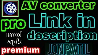 Av converter pro,prime,apk in Hindi@Urdu,How to reduce video size in android using av converter