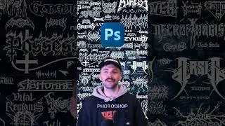 Master Metal Logos! Photoshop Design Hack #shorts