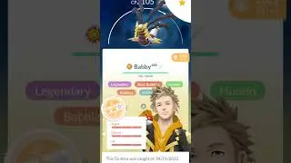 Pokemon Go Giratina flex #pokemongo #pokemongotour
