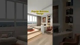 Break away from the mundane bedroom layouts - this design might be more suitable for you
