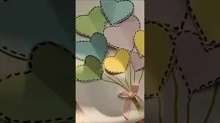 Happy card #viral #craft #diy #kawaii #art #shorts