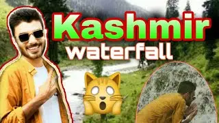 kashmir valley visit waterfall 🌿🌿  || how programmers enjoy