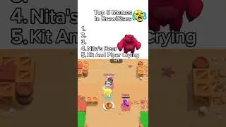 The End 🤣 ! Top 5 Best Brawlstars Memes 