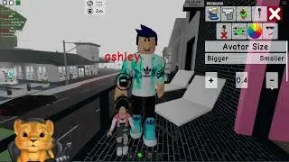 Playing Brookhaven in Roblox