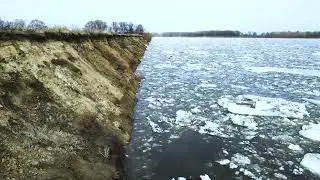 Ледоход - с. Дмитриевы Горы 03.04.2024