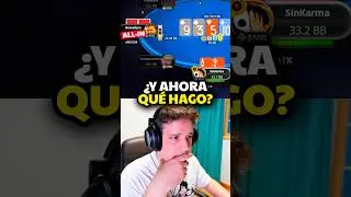 RomeOpro Intenta Engañarme EN UN BOTE RESUBIDO! 😬😤#pokeronline #pokerstars #poker