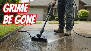 I Transformed My Driveway Using Only a Pressure Washer