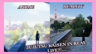 WE VISITED JUJUTSU KAISEN REAL LIFE LOCATIONS IN TOKYO!!!