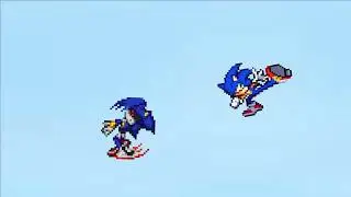 Sonic and Shadow vs Metal Sonic RPG (Unfinished Sprite Animation)
