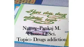 Project file on Drugs Addiction–Biology Class 12