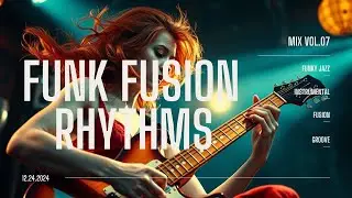 Energetic Jazz Groove Funk Fusion Rhythms for Working and Studying