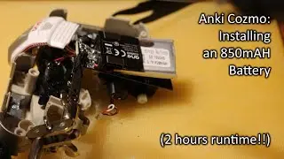Anki Cozmo Battery Upgrade (850mAH)
