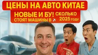 ЦЕНЫ НА АВТО В КИТАЕ — НОВЫЕ И Б/У! Сколько стоят машины в 2025 году?