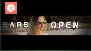 How To Make Black Bars Open Cinematic Effect dn Kinemaster // Kinemaster Tutorial