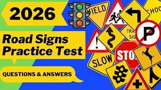 2021 DMV Road Signs Practice Test/DMV Driver’s License Test
