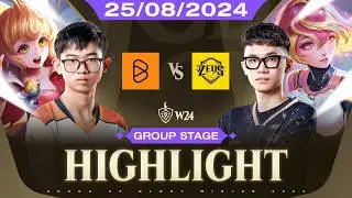 HIGHLIGHT: BOX vs ZEUS - CHẠM ĐÁY THẤT VỌNG | VÒNG BẢNG GĐ1 - ĐTDV MÙA ĐÔNG 2024 (NGÀY 25/08)