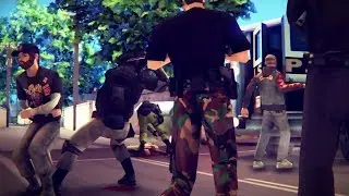 МАССОВЫЙ АРЕСТ В GTA SAMP (GAMBIT RP)