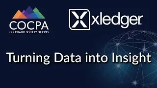 Xledger & COCPA Webinar - Turning Data into Insight