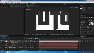 After Effects Tutorial CC New 3D Text Extrusion  HD