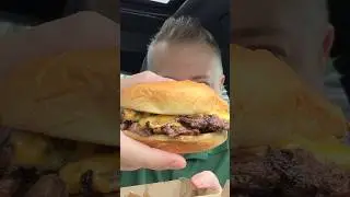 NEW Sonic Smasher Burger #foodreview #fastfood #burger
