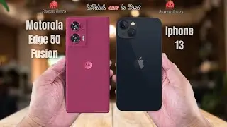 Motorola Edge 50 Fusion vs Iphone 13  Full comparison ⚡Which one is Best
