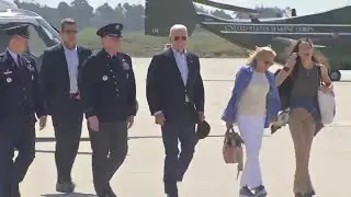 President Biden back in Delaware after 5-day stay in Santa Ynez Valley